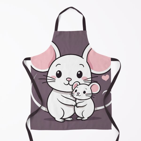 Item preview, Snuggle Mice: Chubby Mice Sharing a Cozy Hug designed and sold by RK - Shop.