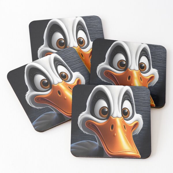 Item preview, Duck portrait. designed and sold by MyHappyArtShop.