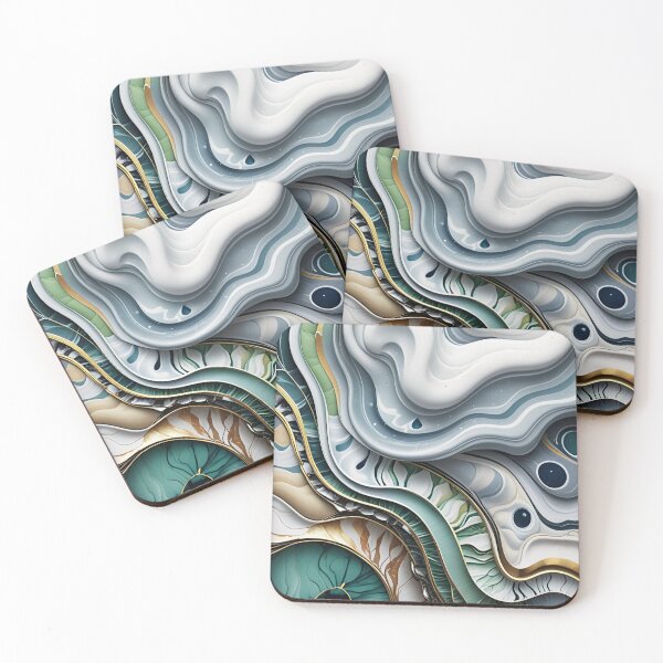 Item preview, Vibrant Abstract Kaleidoscope: Wearable Art for Every Space  designed and sold by nadeem4design.