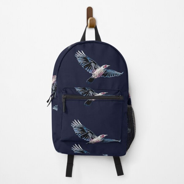 Item preview, Lewis’s Woodpecker Flying White Alternate Design designed and sold by designsasstultd.