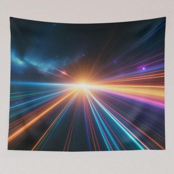 Item preview, The Speed of Light Through a Starry Cosmos designed and sold by eXtraHumans.
