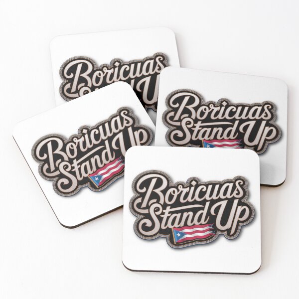 Item preview, BORICUAS STAND UP LOGO #4 designed and sold by Boricuas Incorporated.