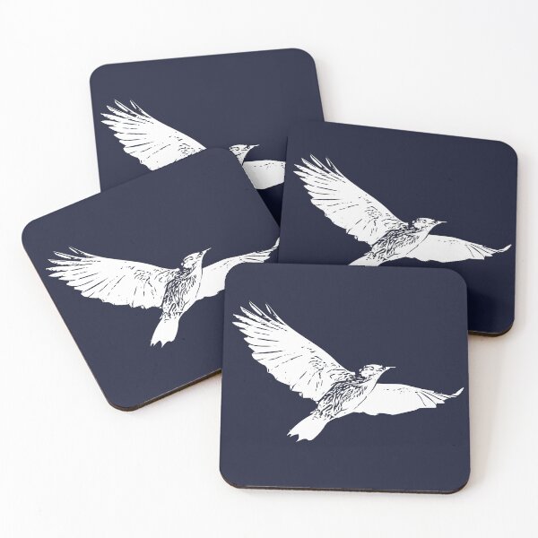 Item preview, Lewis’s Woodpecker Flying White Design  designed and sold by designsasstultd.