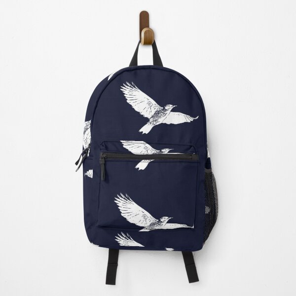 Item preview, Lewis’s Woodpecker Flying White Design designed and sold by designsasstultd.