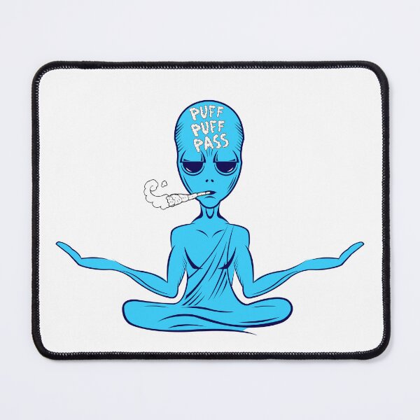 Item preview, Smoking Alien designed and sold by NewWorldIsHere.