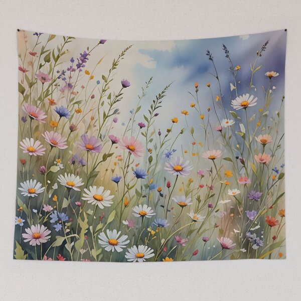 Item preview, Watercolor Wildflowers Floral Design 348 designed and sold by artbylucie.