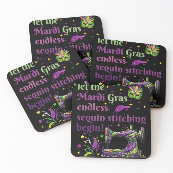Item preview, Sewing, Beads, and Sass: Mardi Gras Fun designed and sold by EwaVerse.