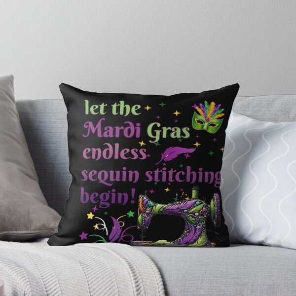 Item preview, Sewing, Beads, and Sass: Mardi Gras Fun designed and sold by EwaVerse.