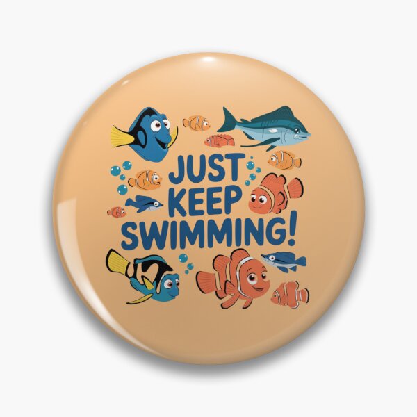 Artikelvorschau, Findet Nemo – Einfach weiterschwimmen entworfen und verkauft von 123ks.