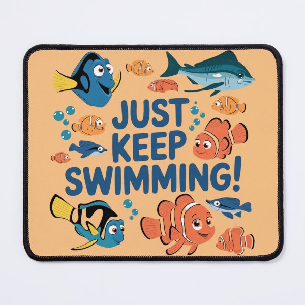 Item preview, Finding Nemo - Just keep swimming designed and sold by 123ks.