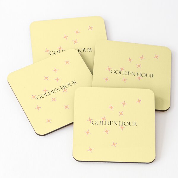 Item preview, Golden Hour Aesthetic Sticker | Cute Yellow Stars Trendy Design designed and sold by TropicalTrails.