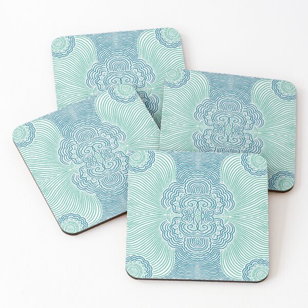 Item preview, Tidepool in Aqua designed and sold by Pixiiifish.