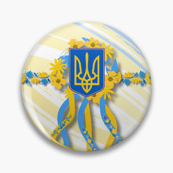 Item preview, Ukrainian Trident & Vinok Design designed and sold by Pines & Starlight.