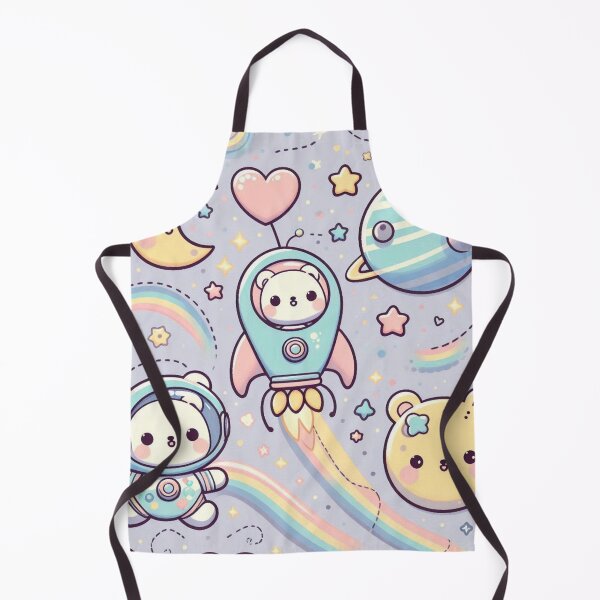 Item preview, Pastel Space Doodles designed and sold by Furbulous Faces.