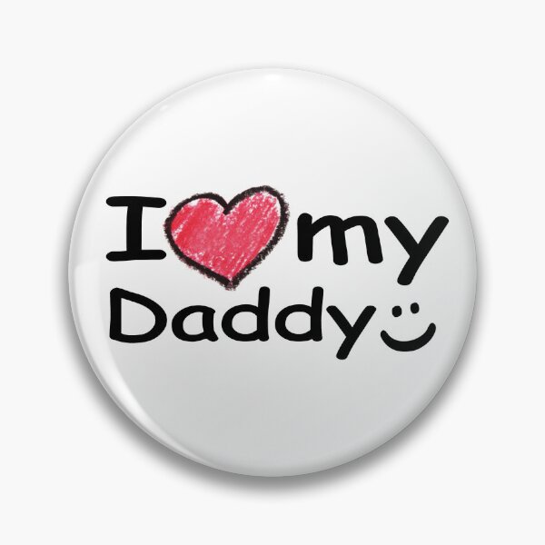 Item preview, I Love My Daddy With Love Heart designed and sold by iwantthatsignUK.