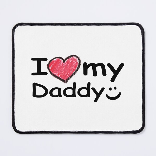Item preview, I Love My Daddy With Love Heart designed and sold by iwantthatsignUK.