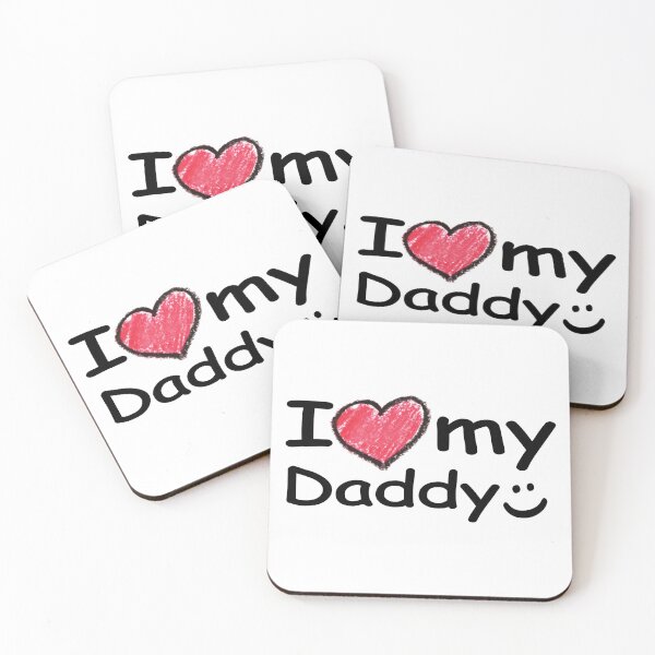 Item preview, I Love My Daddy With Love Heart designed and sold by iwantthatsignUK.