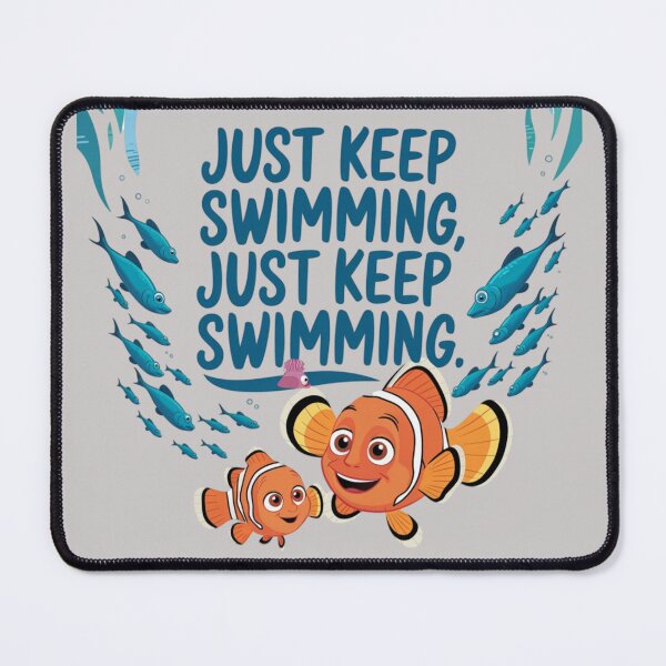 Item preview, Finding Nemo - Just keep swimming designed and sold by 123ks.