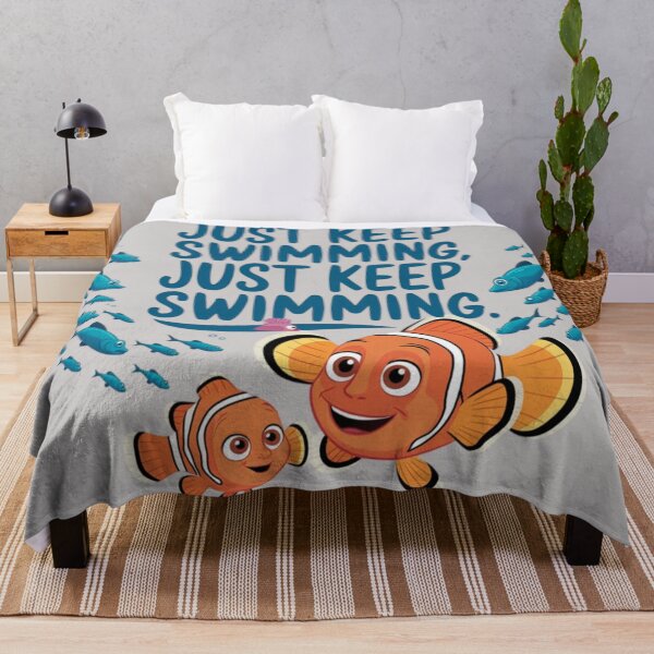 Item preview, Finding Nemo - Just keep swimming designed and sold by 123ks.