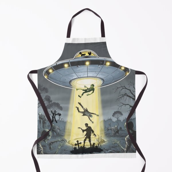Item preview, ufo inasion of the zombie apocalypse designed and sold by SellingStuff91.
