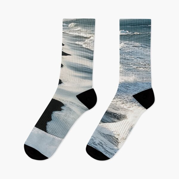 Item preview, Black Sands and Icy Waves: Iceland's Rugged Coastline designed and sold by regnumsaturni.