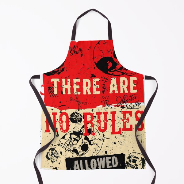 Item preview, no rules skull quote slogan designed and sold by Achille3777.