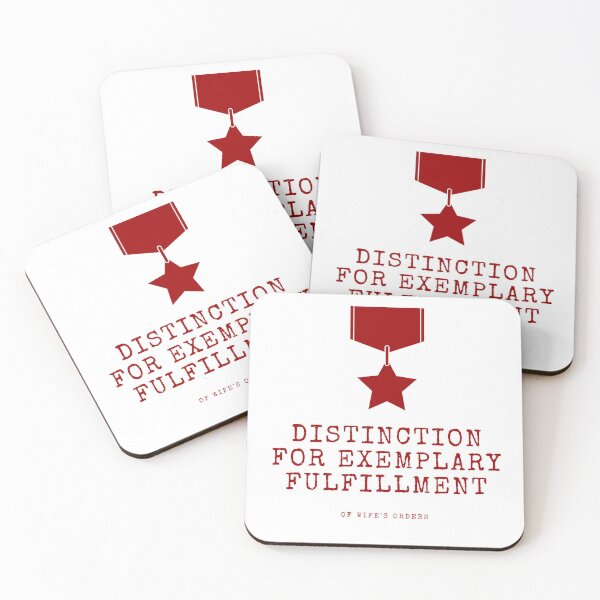 Item preview, distinction for exemplary fulfillment of wife's orders, red distinction, simple army-style artwork  designed and sold by silent-violin.