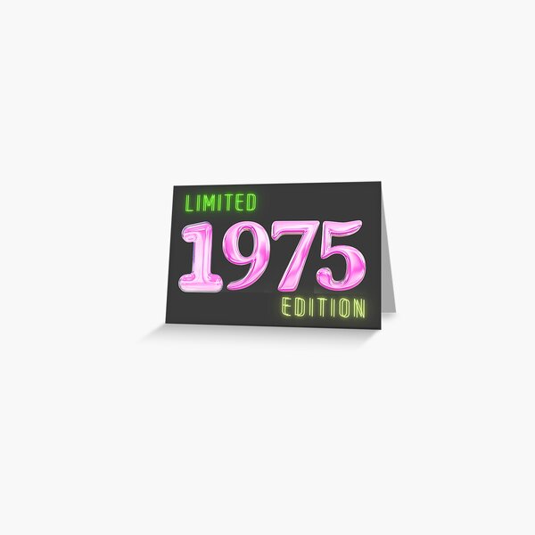 Artikel-Vorschau von 1975 Limited Edition: Großartig seit 1975 Geburtstag, designt und verkauft von KenszoSatori.