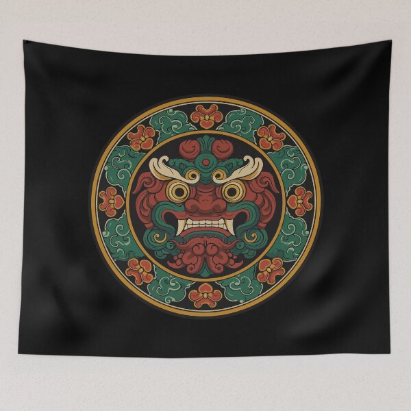 Item preview, Korea traditional art style emblem designed and sold by wi geon.