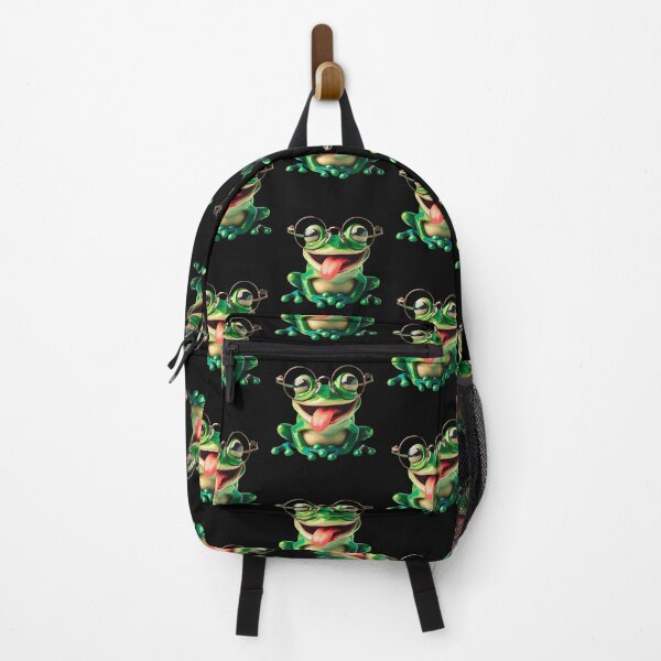 Item preview, Funny Frog With Glasses – Cute & Quirky Design designed and sold by designleon19.