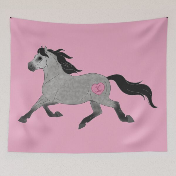 Artikelvorschau, Heiß zum Trab Valentinstag Herz Pony entworfen und verkauft von DappledMoon.