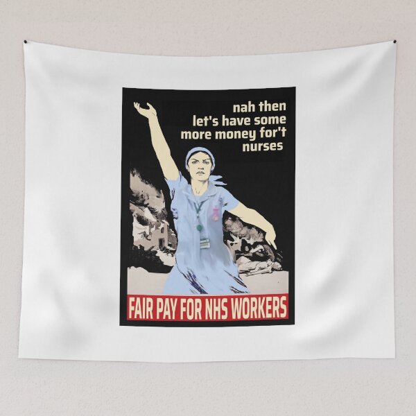 Item preview, Support NHS nurses - Yorkshire designed and sold by TerryLatic.