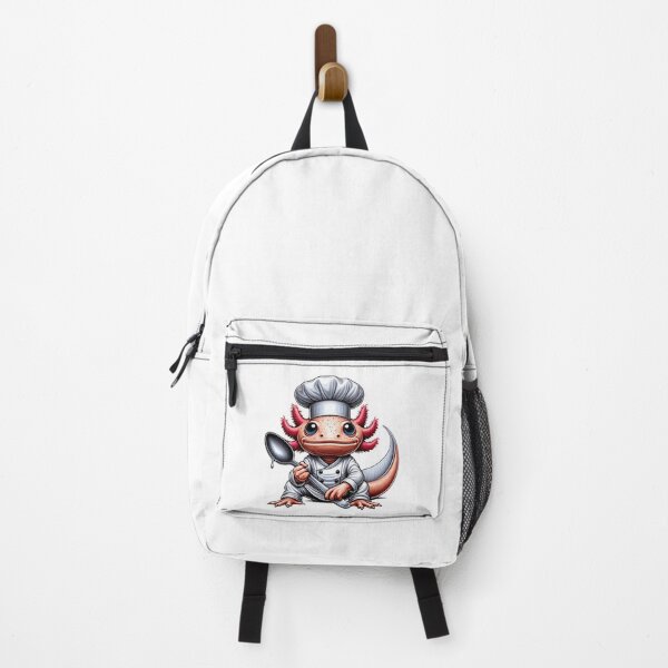 Item preview, Chef Axolotl Cartoon Illustration designed and sold by RetroPop23.