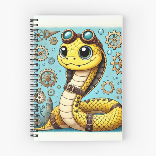 Item preview, Steampunk Yellow-Bellied Sea Snake designed and sold by Sillytoe.
