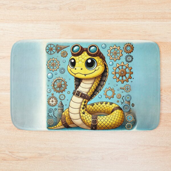Item preview, Steampunk Yellow-Bellied Sea Snake designed and sold by Sillytoe.