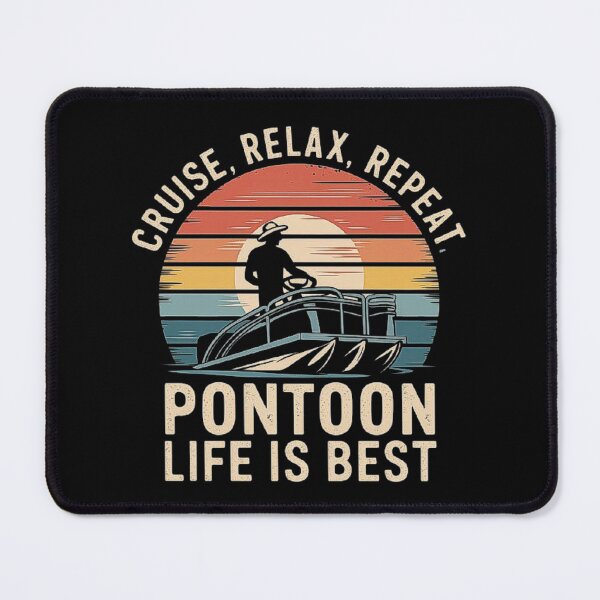 Item preview, Pontoon Life - Cruise, Relax, Repeat - Boating Adventure designed and sold by love3617.
