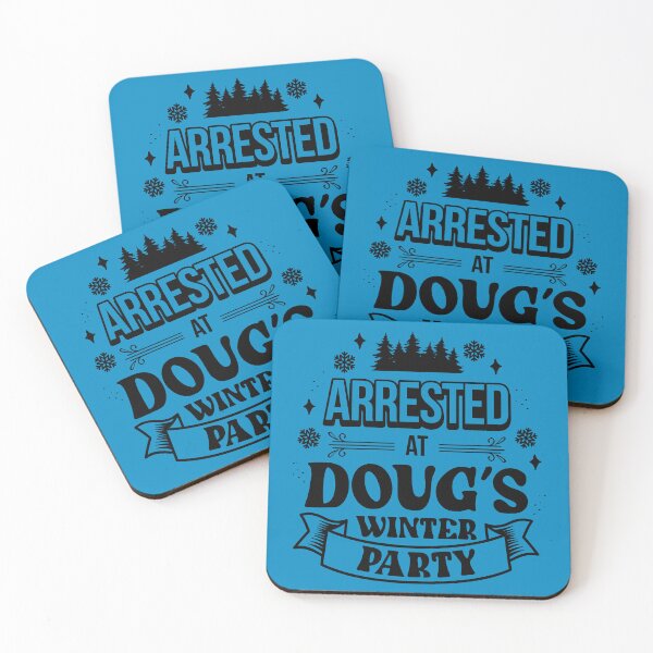 Item preview, Doug's Winter Party Black Ver designed and sold by graphicsbuddy.