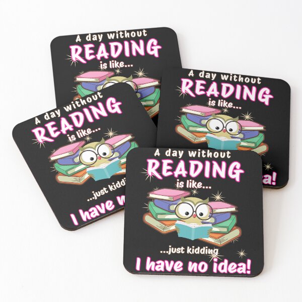 Item preview, A day without reading is like Book Lover designed and sold by CharismaSklep.