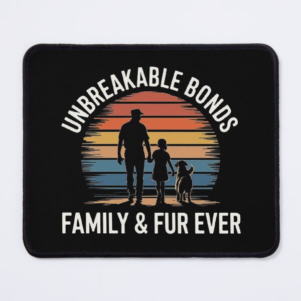 Item preview, Unbreakable Bonds - Family and Fur Ever - Pet and Family Love designed and sold by love3617.