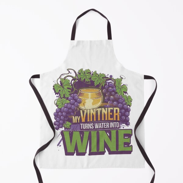 Item preview, My Vintner Turns Water into Wine, Vine and Wine Cup Art designed and sold by Faithloveshop.