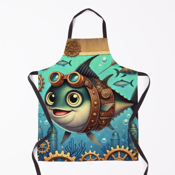 Item preview, Steampunk Yellowfin Tuna designed and sold by Sillytoe.
