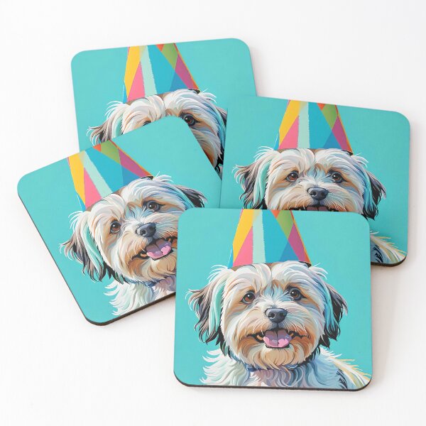 Item preview, Havanese Dog Art designed and sold by Bow Wow Pop Art.