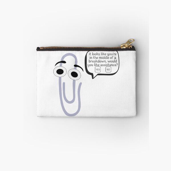 Item preview, Mental Break Down Clippy designed and sold by fantasyimprint.