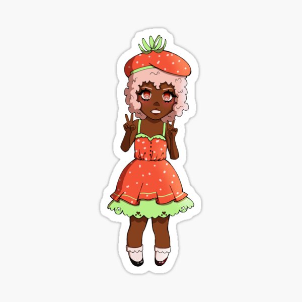 Item preview, Strawberry Chibi  designed and sold by Jazzys-Art-Gems.