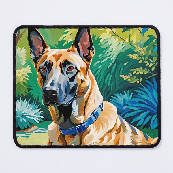 Item preview, Belgian Malinois Art designed and sold by Bow Wow Pop Art.