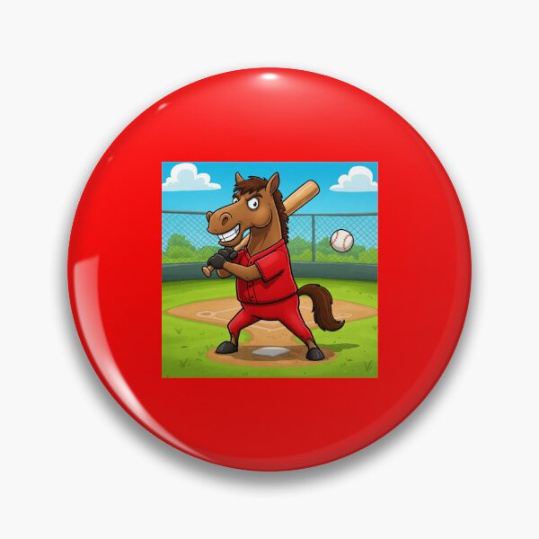 Item preview, baseball horse designed and sold by browncis1shop.