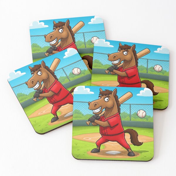Item preview, baseball horse designed and sold by browncis1shop.