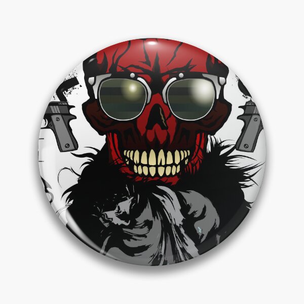 Item preview, real gang skull hipster skulls beard and mustache designed and sold by Achille3777.