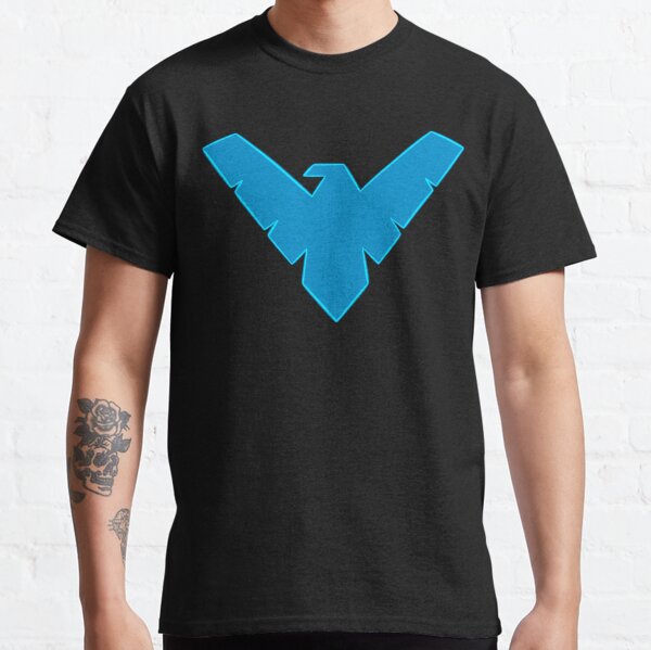 Artikel-Vorschau von Nightwing-Comic-Logo, designt und verkauft von Robin's Trinkets .
