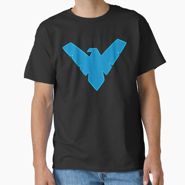 Aperçu de l'œuvre Logo de la bande dessinée Nightwing créée et vendue par Robin's Trinkets .